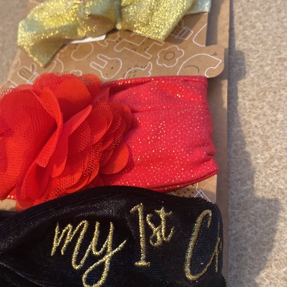 First Christmas Baby Headbands 3-pack - Picture 3 of 3